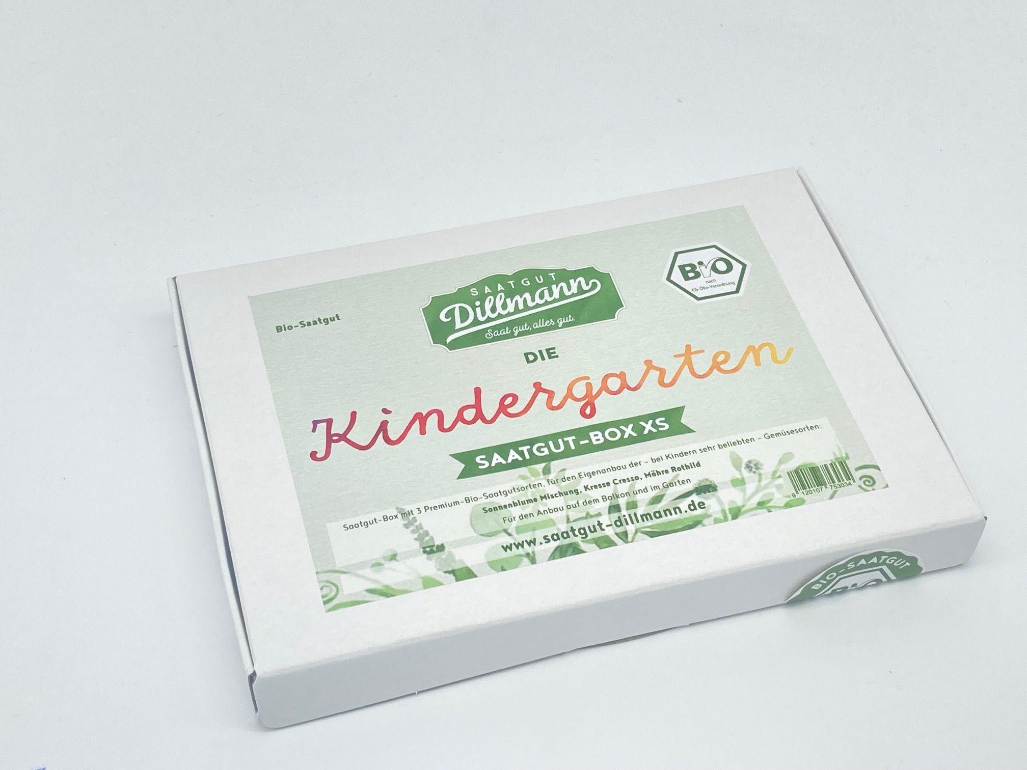 Kindergarten Saatgut-Box XS Bio (Karton)