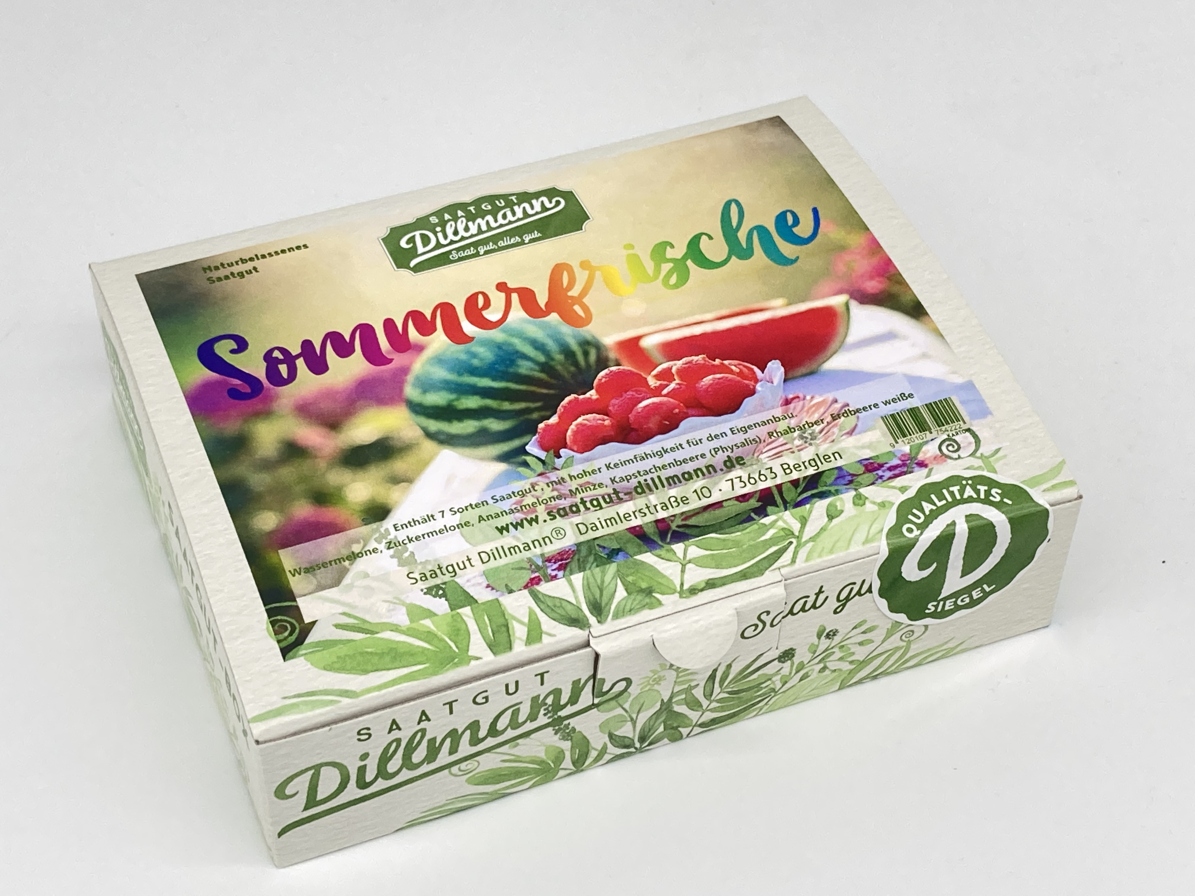 Sommerfrische Saatgut-Box S (Karton)