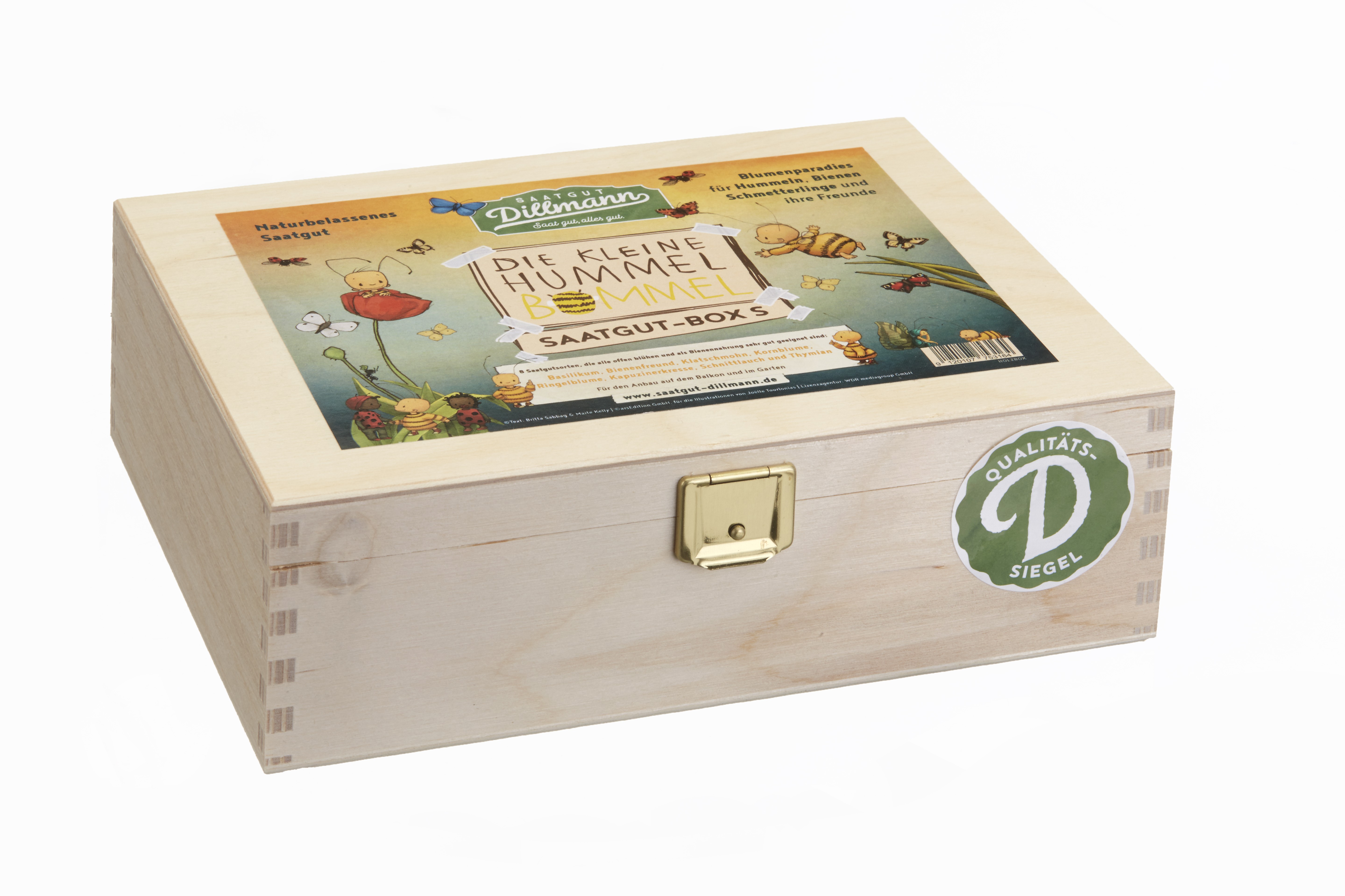 Hummel Bommel Saatgut-Box S (Holzbox)